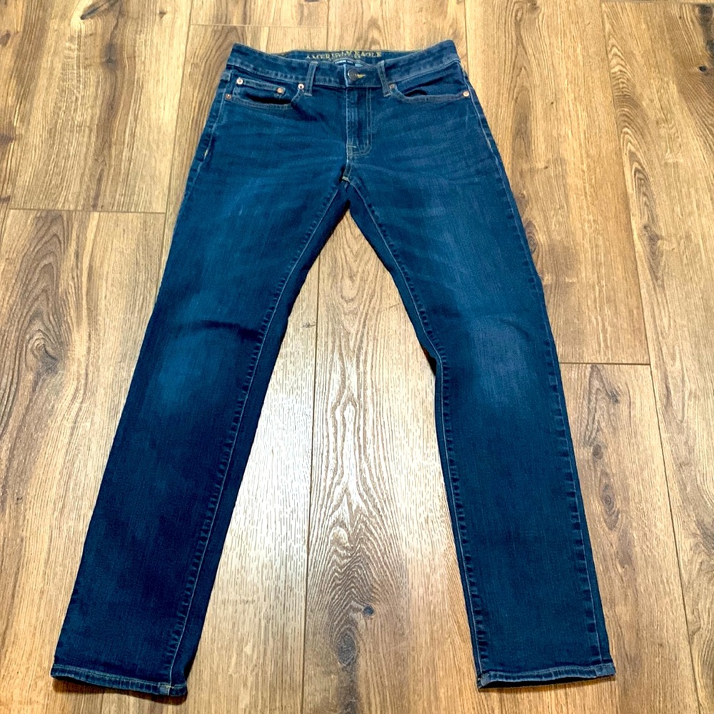 EUC Men’s American Eagle AE Extreme Flex Jeans 30x34 slim straight